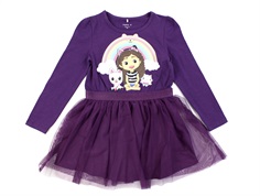 Name It plum purple Gabby's Dollhouse dress